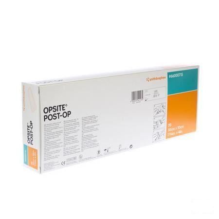 Opsite Post Op 30,0Cmx10,0Cm 20 66000715  -  Smith Nephew