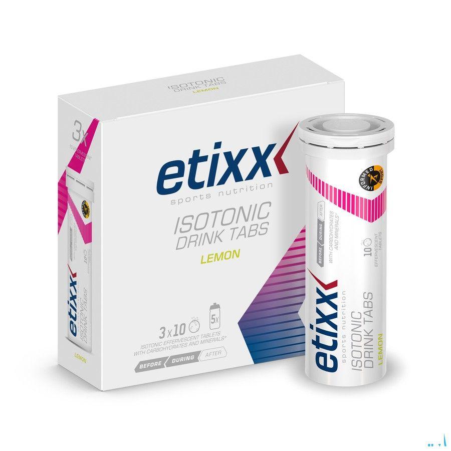 Etixx Isotonic Lemon Bruistabl 3 x 10
