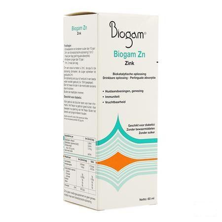 Biogam Zn Flacon 60 ml  -  Sterop