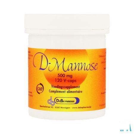 D-mannose 500 mg V-Capsule 120  -  Deba Pharma