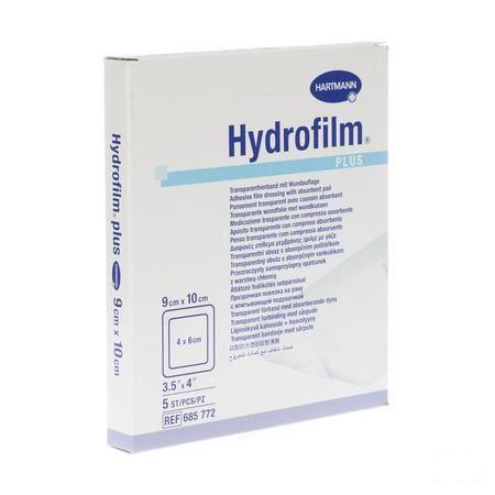 Hydrofilm Plus 9x10cm 5 P/s  -  Hartmann