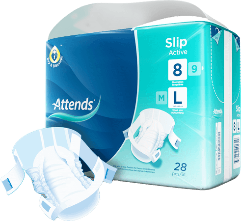 Attends Slip Active 8L 28  -  Attends