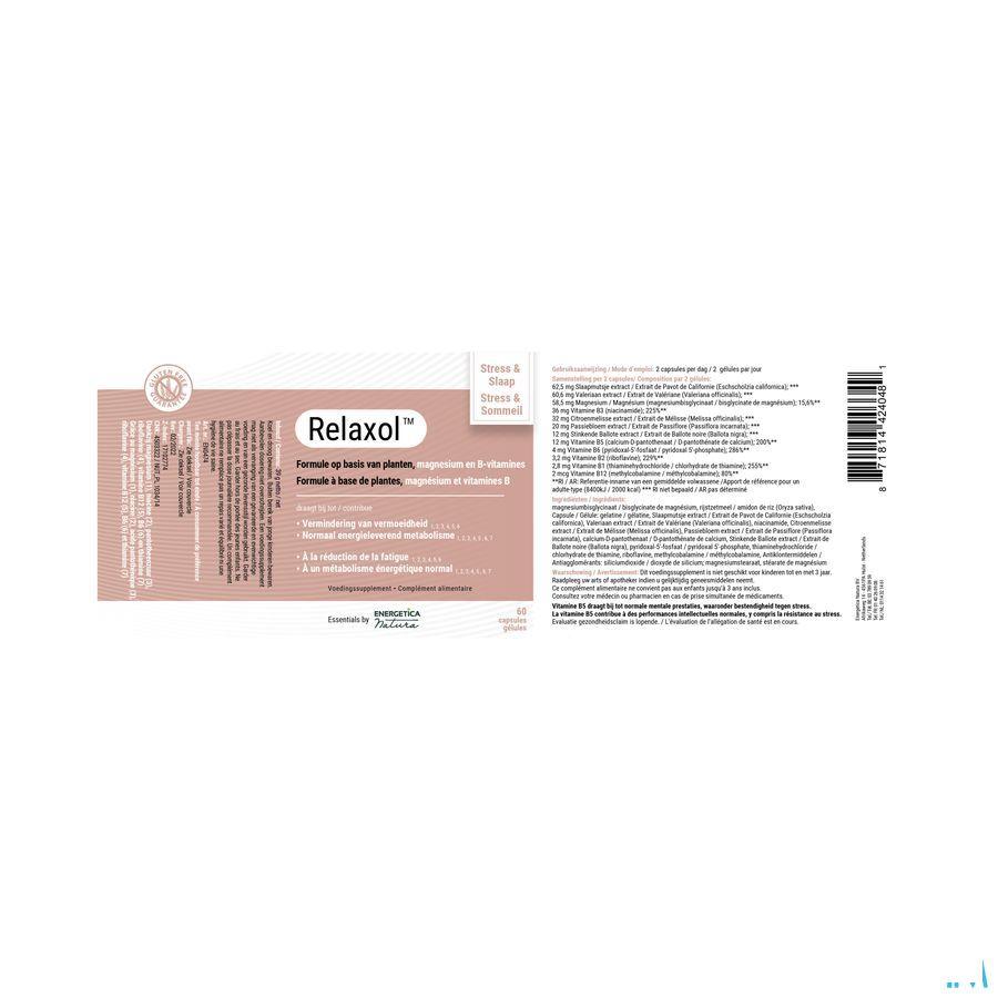 Relaxol 60 capsules  -   Energetica Natura