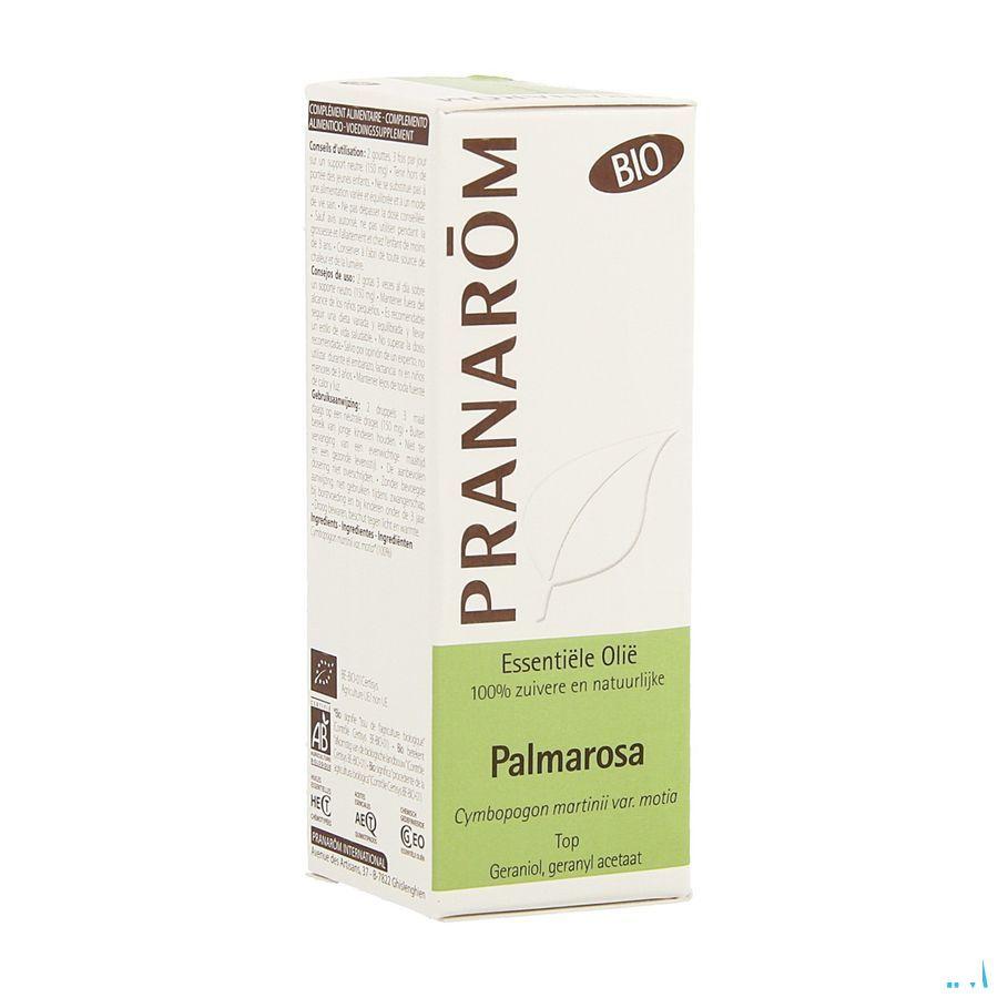 Palmarosa Bio Essentiele Olie 10 ml  -  Pranarom