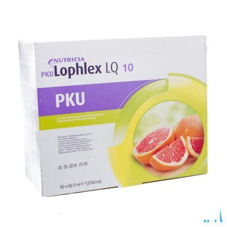 Pku Lophlex Lq 10 Juicy Agrumes 60x62,5 ml  -  Nutricia