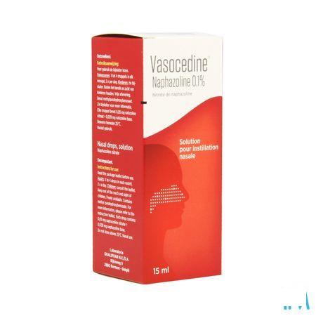 Vasocedine Naphazoline Gouttes 15 ml