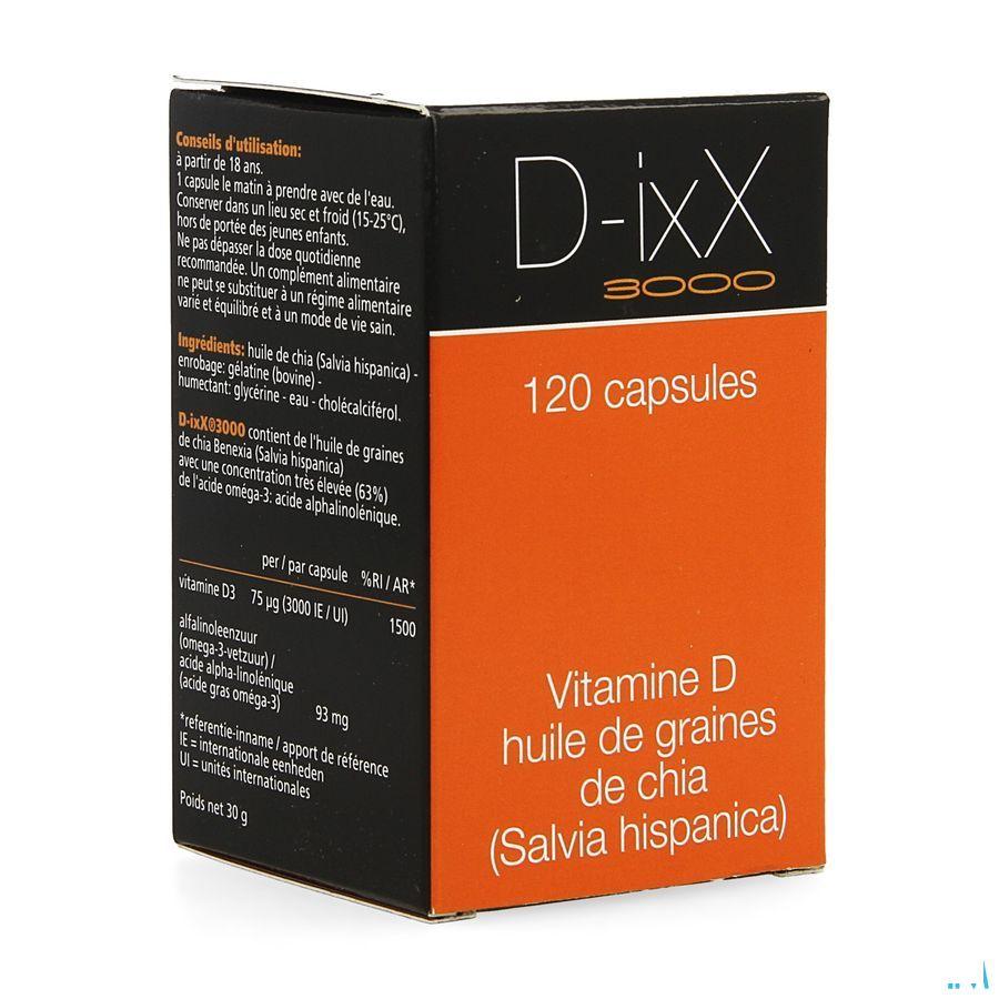 D-ixx 3000 Capsule 120  -  Ixx Pharma