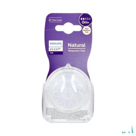 Philips Avent Natural 3.0 Tetine 0M+ T2 1