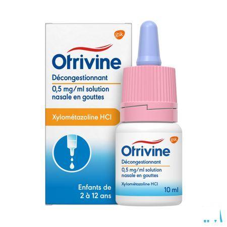 Otrivine Hydrat 0,5/1000 Gouttes 10 ml