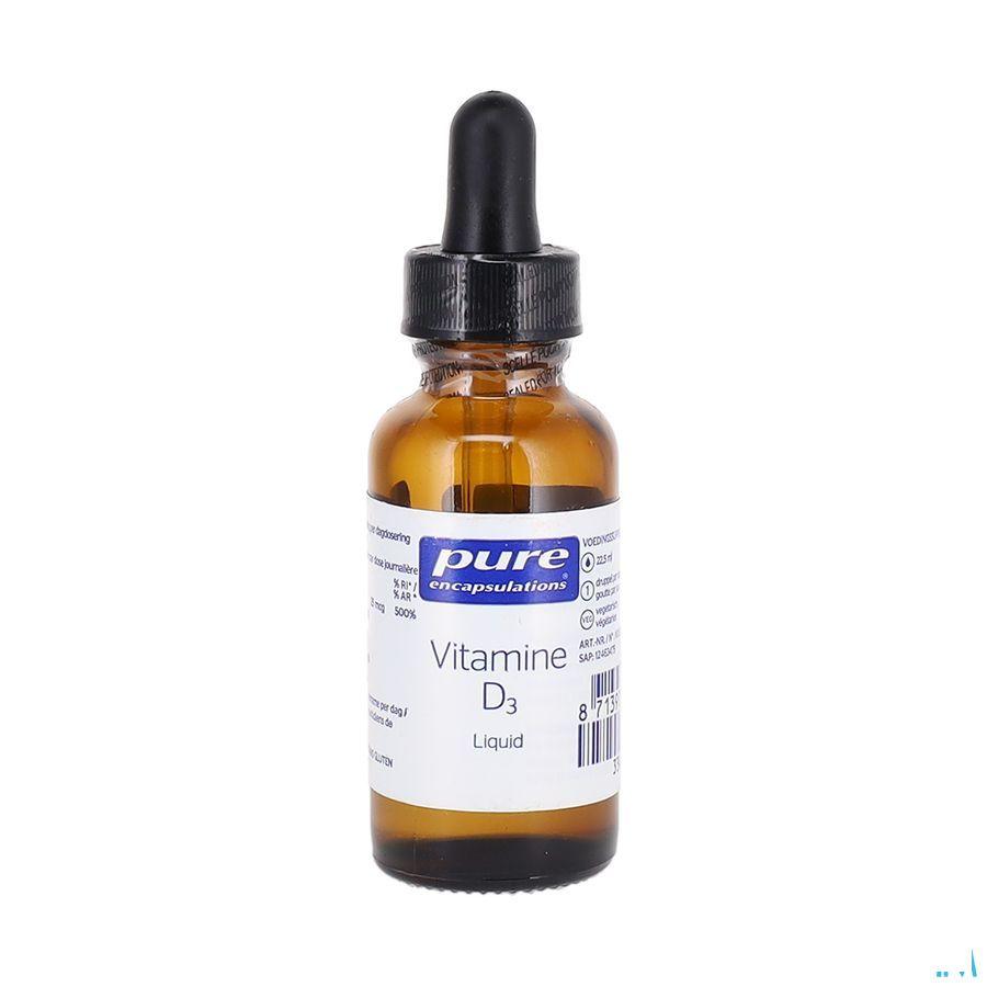 Pure Encapsulations Vitamine D3 Liquid 22,5 ml  -  Nestle