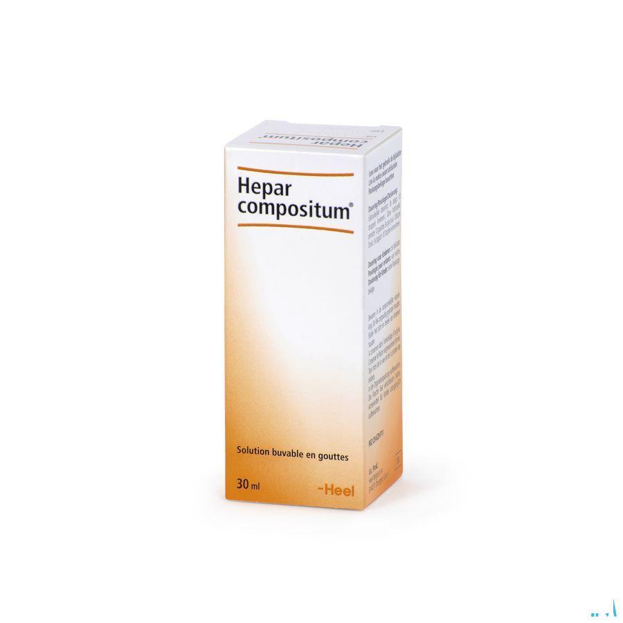 Hepar Compositum Drinkbare Oplossing Druppels 30 ml  -  Heel