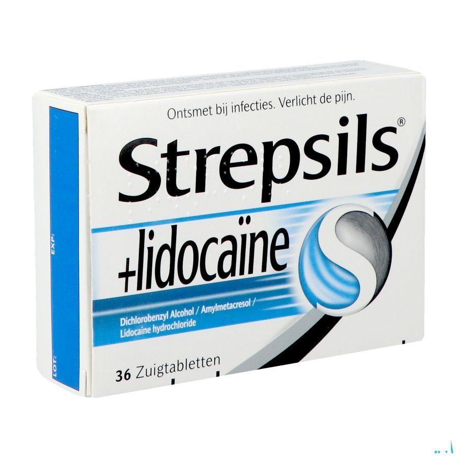 Strepsils + Lidocaine Pastille 36