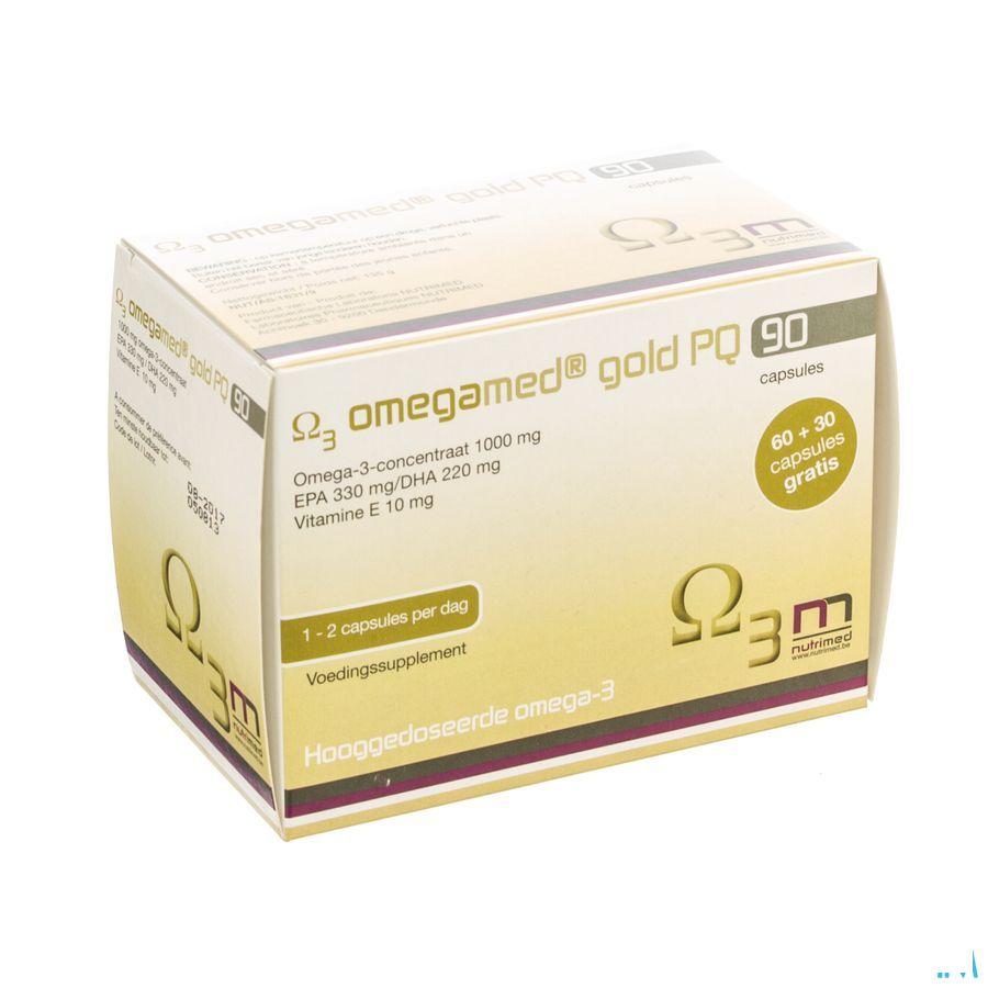 Omegamed Gold Pq Capsule 90  -  Nutrimed