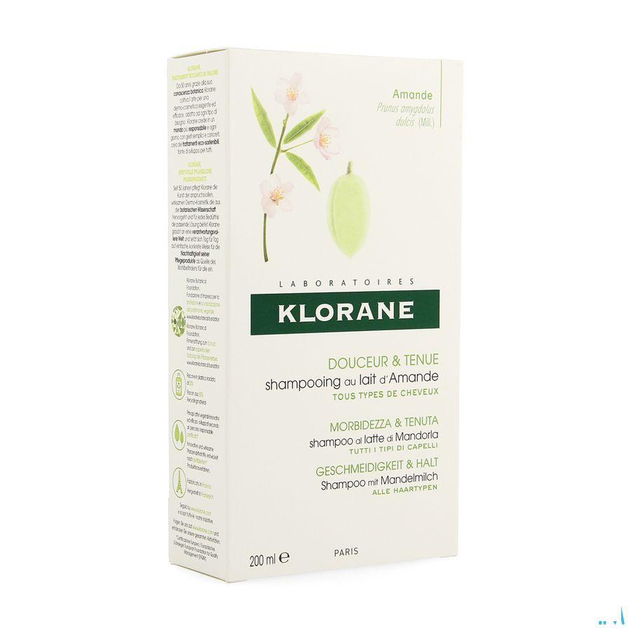 Klorane Capilaire Shampooing Lait Amande 200 ml