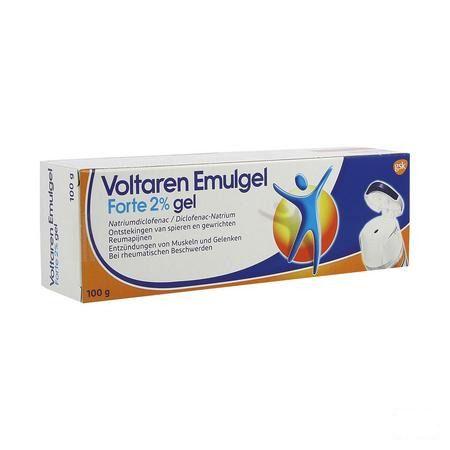 Voltaren Emulgel Forte 2 % Gel 100G New