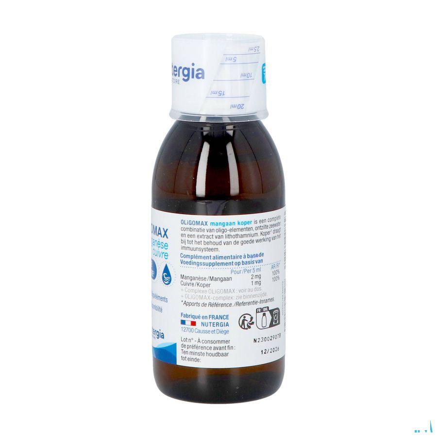 Oligomax Manganese Cuivre 150 ml  -  Lab. Nutergia