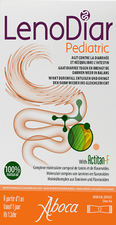 Lenodiar Pediatric Sachets 12  -  Aboca