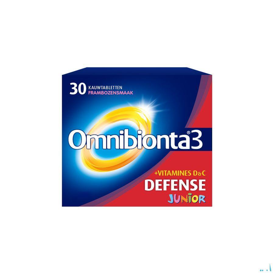 Omnibionta-3 Junior Framboise Comprimes à Croquer 30