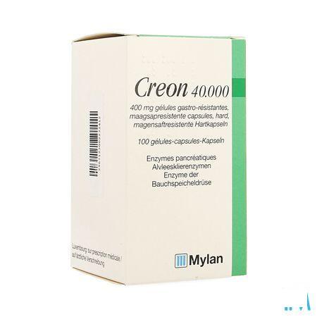 Creon 40000 Capsule Maagsapresist Hard 100 X 400 mg