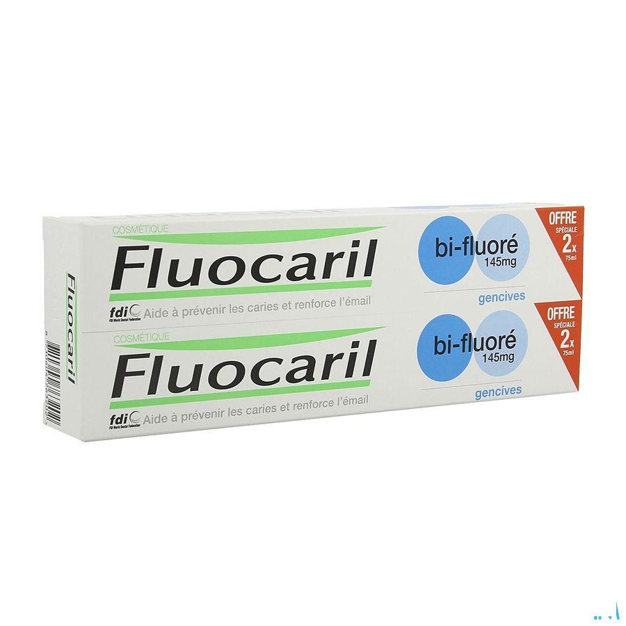 Fluocaril Tandpasta Bi-Fluore 145 Tandvlees 2X75 ml
