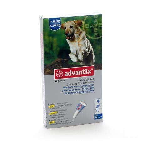 Advantix 400/2000 Chiens 25