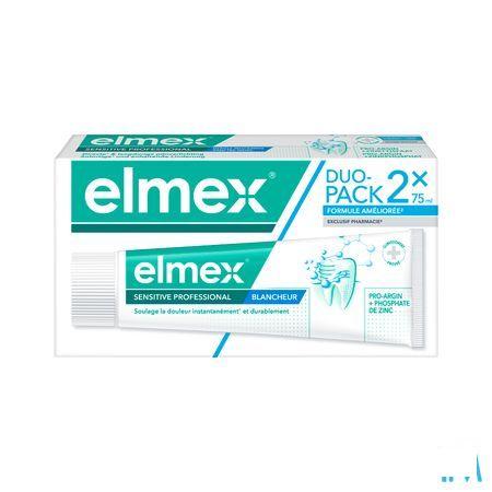 Elmex Sensitive Pro.Whitening Tandpasta 2X75 ml 