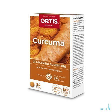 Ortis Curcuma Blister Comprimes 3x18  -  Ortis