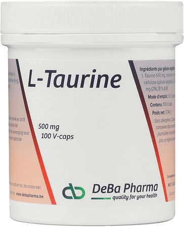 L-taurine Capsule 100x500 mg  -  Deba Pharma