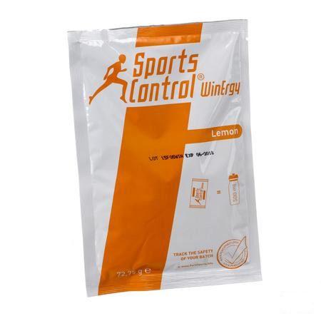 Sportscontrol Winergy Lemon Poeder Zakje 25x72,75 gr 