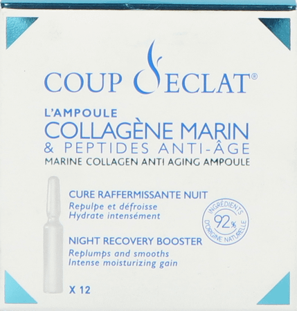 Coup D'Eclat A/Age Collageen Energ. Amp 12X1 ml
