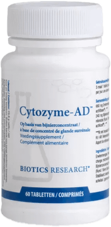 Biotics Cytozyme-AD 60 comprimés  -  Energetica Natura