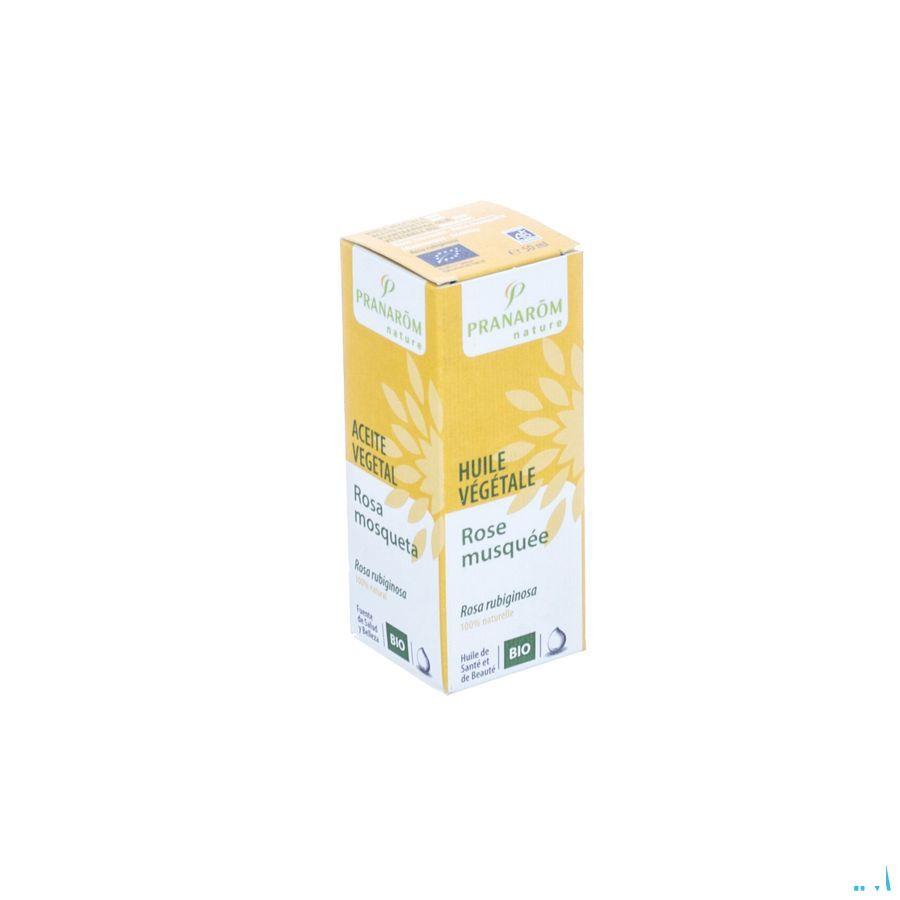 Wilde Rozen Bio Plantaardige Olie 50 ml  -  Pranarom