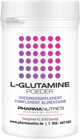 L Glutamine Poeder 250 gr Pharmanutrics  -  Pharmanutrics