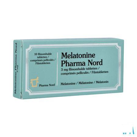 Melatonine Pharma Nord 3 mg Filmomh Tabl 10  -  Pharma Nord