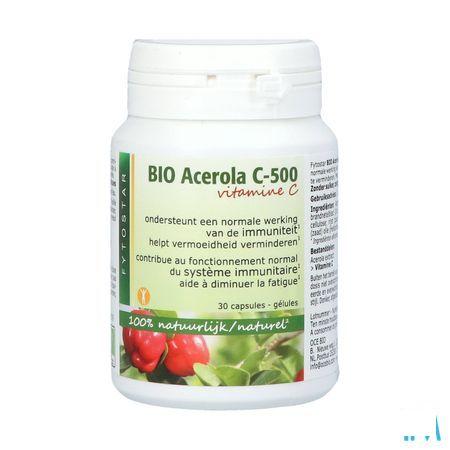 Fytostar Acerola Bio C-500 Caps 30  -  Ocebio