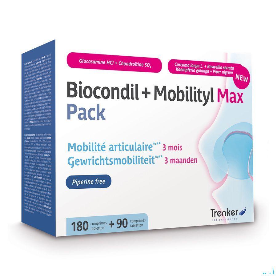 Biocondil Mobilityl Max Comp 180 + Caps 90  -  Trenker