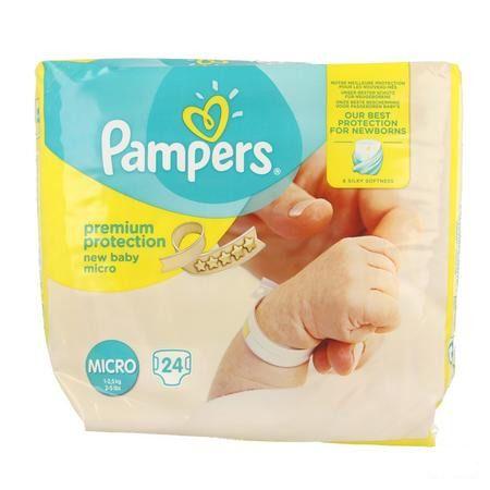 Pampers Micro Luiers 1x24