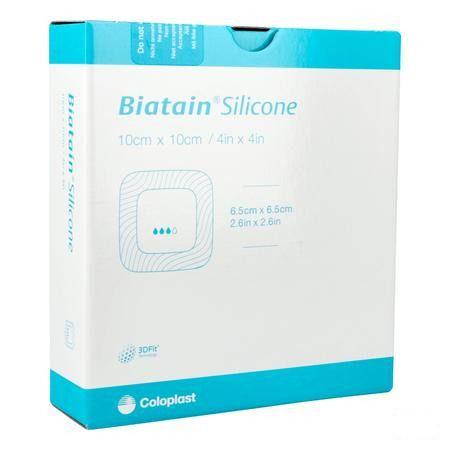 Biatain Silicoon Schuimverb 10,0x10,0cm 10 33435  -  Coloplast