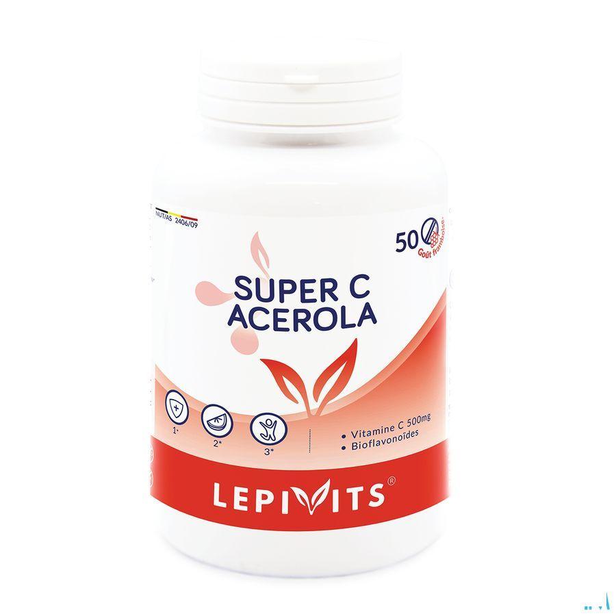 Leppin Acerola 500 mg Comprimes 50  -  Lepivits