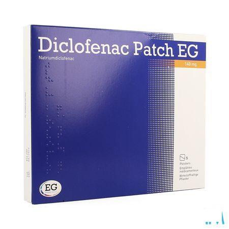 Diclofenac Patch EG 140 mg Pleister 5  -  EG