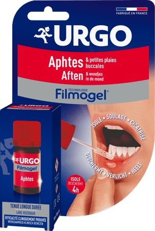 Urgo Aften Mondwondjes Fruitsmaak Filmogel 6 ml  -  Urgo Healthcare