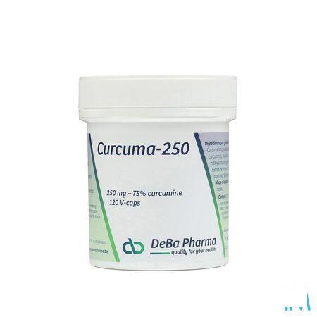 Curcuma-250 Capsule 120  -  Deba Pharma