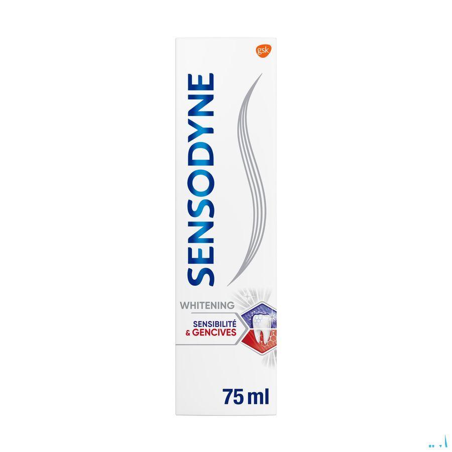 Sensodyne Dentifr.sensibilite + gencives Whiten.75 ml