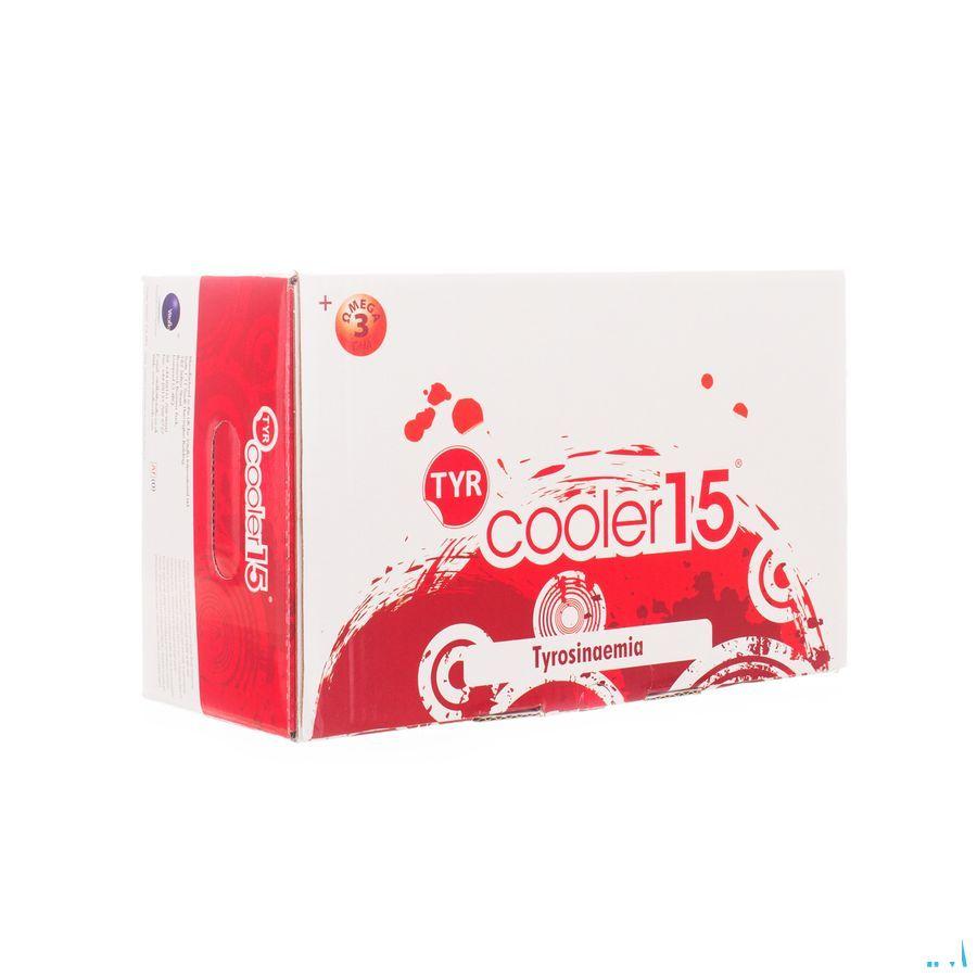 Tyr Cooler 15 Orange/oranje 30 X 130 ml 