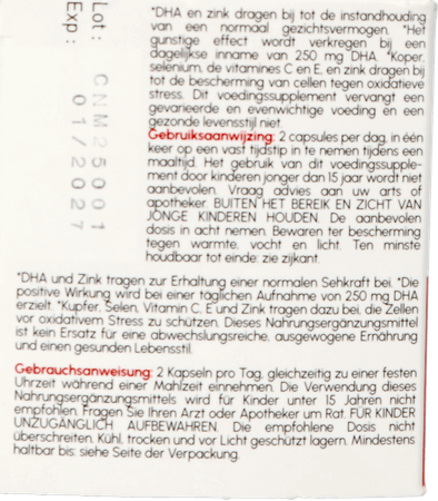 Naturophta Macula Capsule 180 -  Horus Pharma