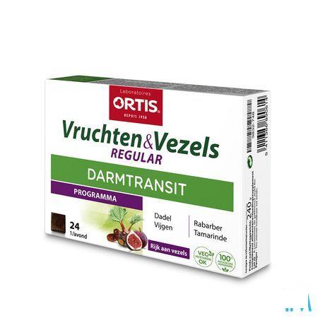 Ortis Fruits & Fibres Regular Cubes 24  -  Ortis