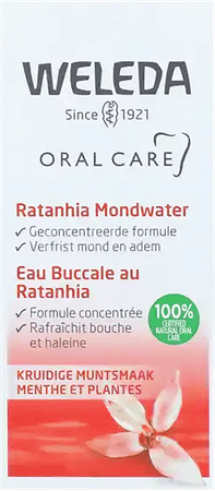 Weleda Ratanhia Mondwater 50 ml  -  Weleda