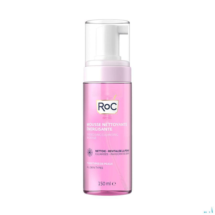 Roc Energising Cleansing Mousse Fl 150 ml
