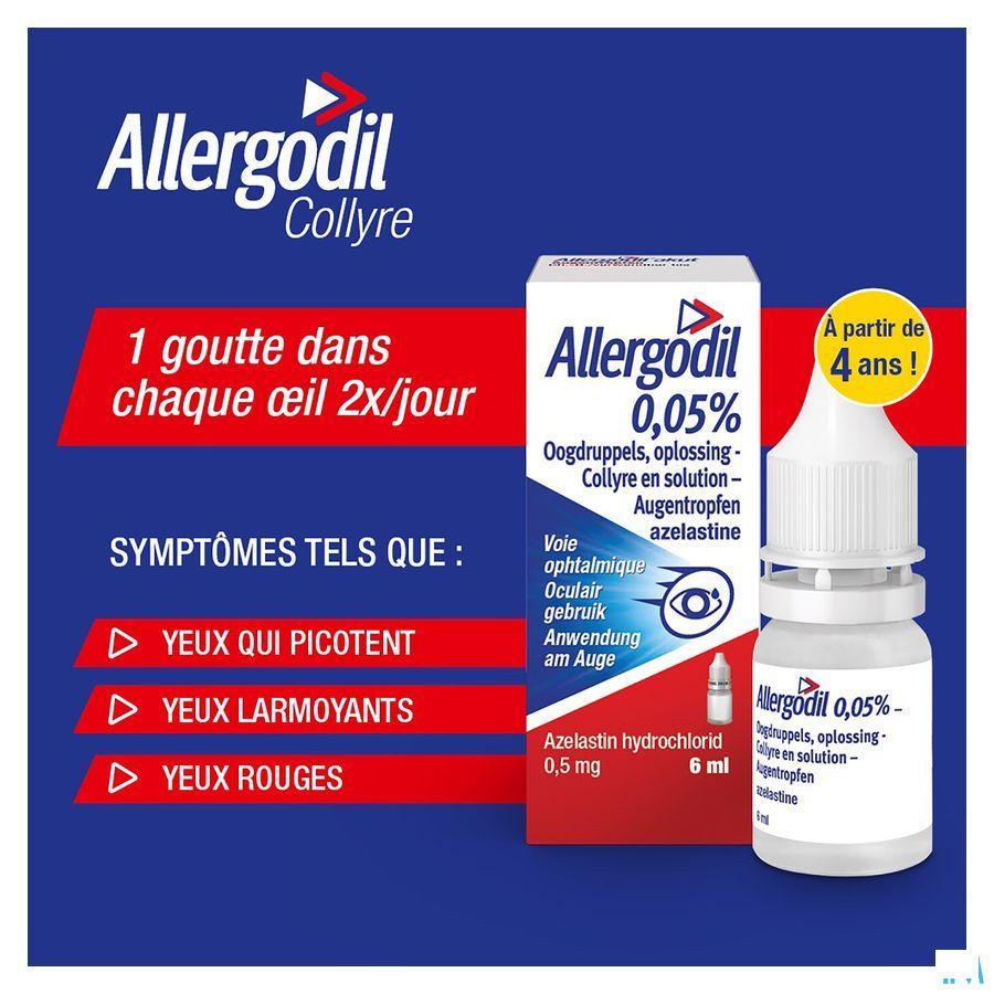 Allergodil Collyre Flacon 6 ml