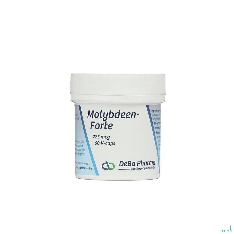 Molybdene Forte V-Capsule 60x225mcg  -  Deba Pharma